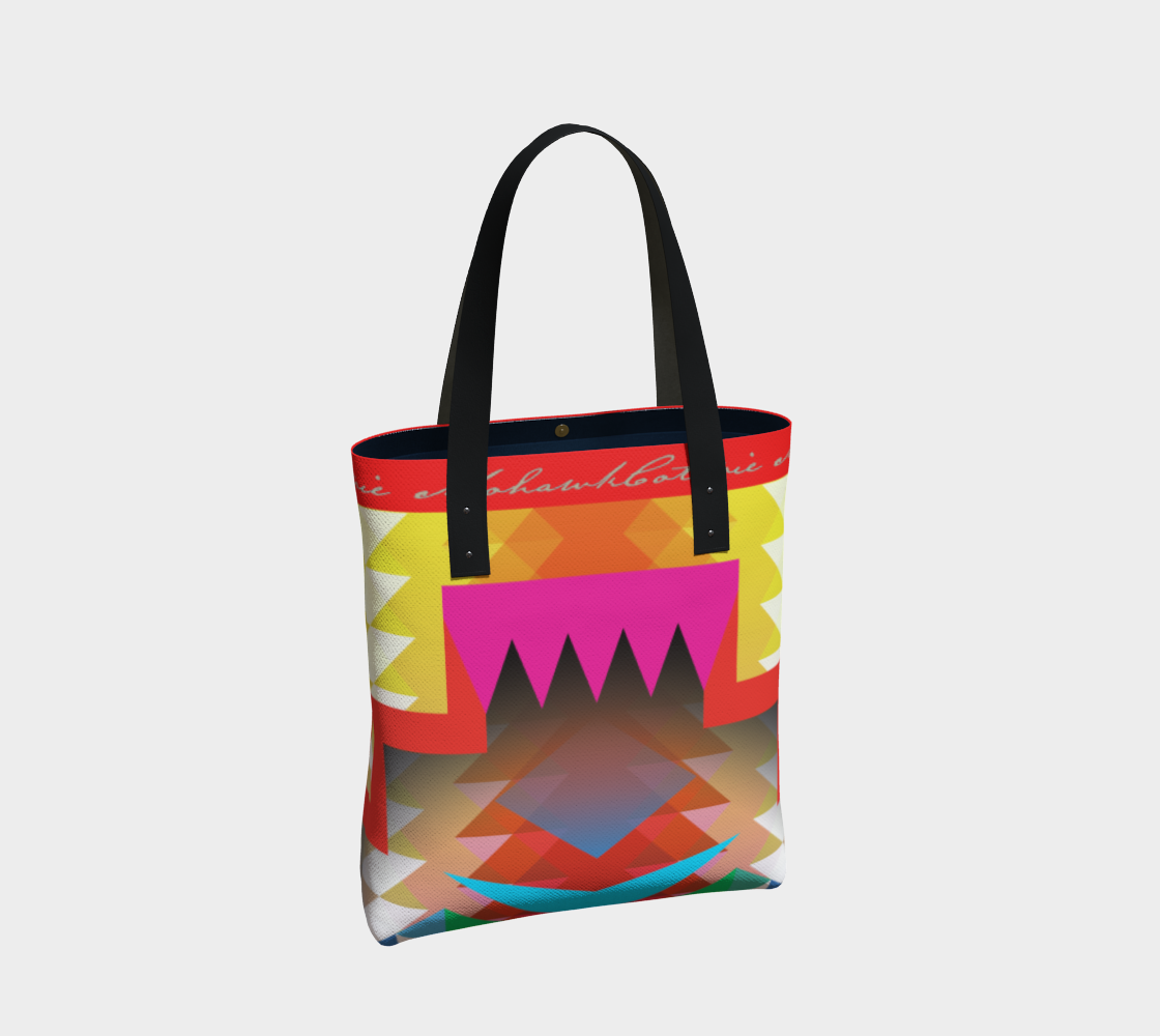 Indigi-Luxe Collection- Urban Indian Tote Bag – Mohawk Coterie