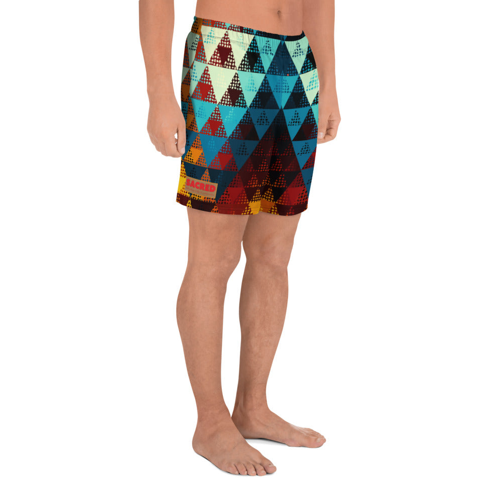 Kahnawatátie (Fast Paced Water)- Men's Athletic Long Shorts