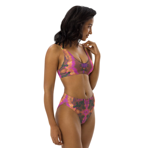 Onhwéntsia Recycled high-waisted bikini