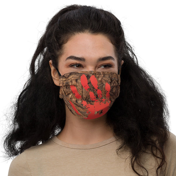 Red Power face mask
