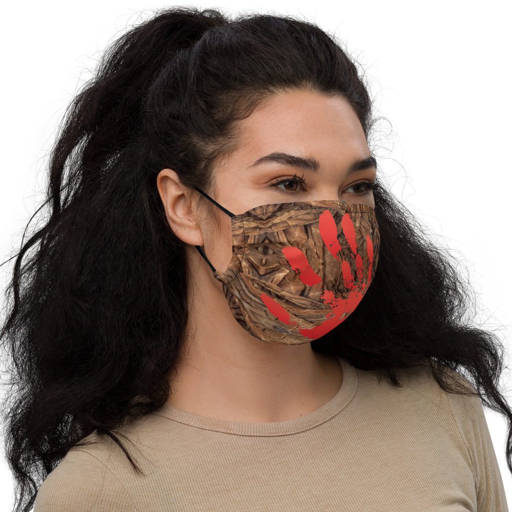 Red Power face mask