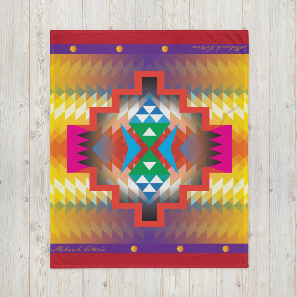 Indigenous Futurist Spectrum Blanket