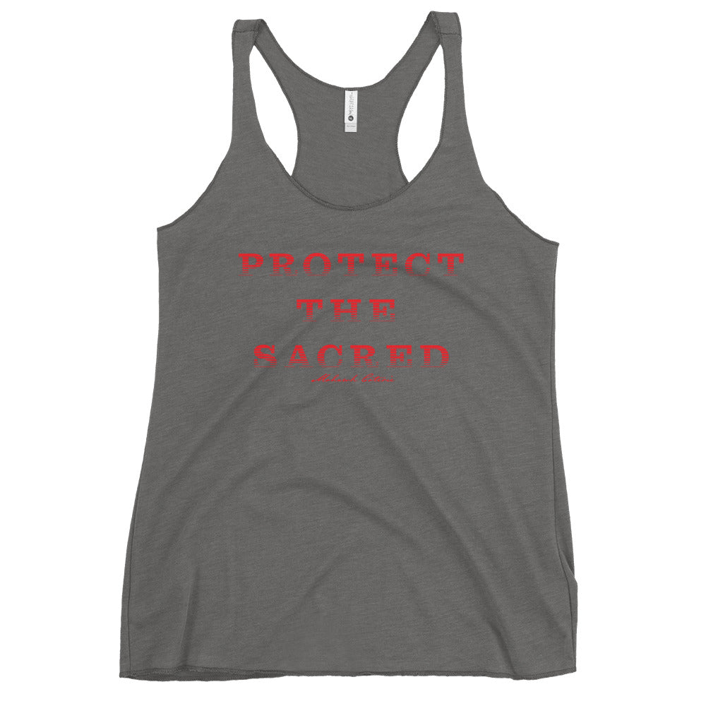 Protect the Sacred- Women's Racerback Tank